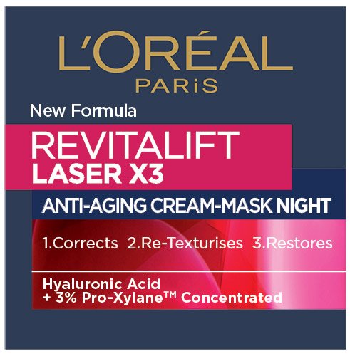 Face Care Night Cream Revitalift Laser X3 Front Packshot